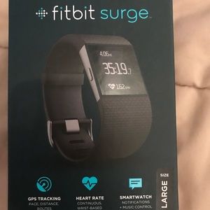 Fitbit surge size large excellent condition